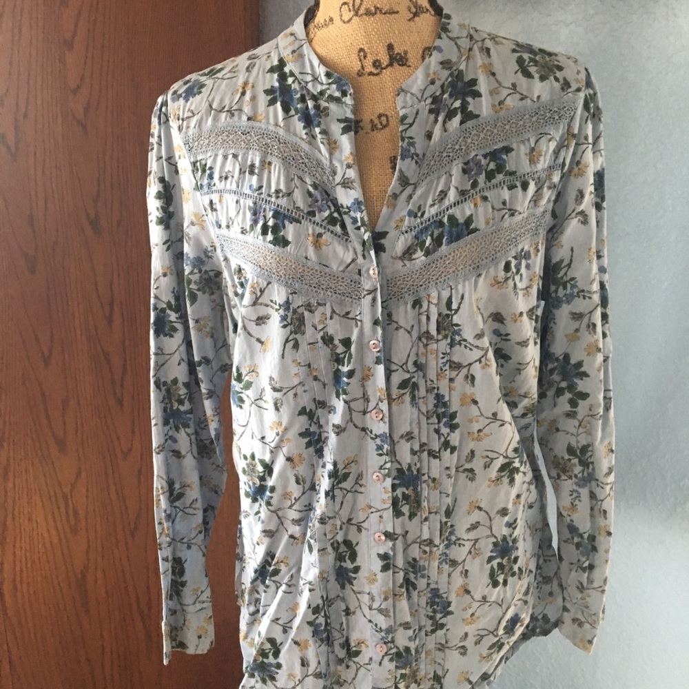 Floral print top